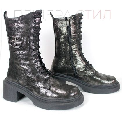 Stella Urbano - Mocasini de dama din piele naturala cu accente stilate