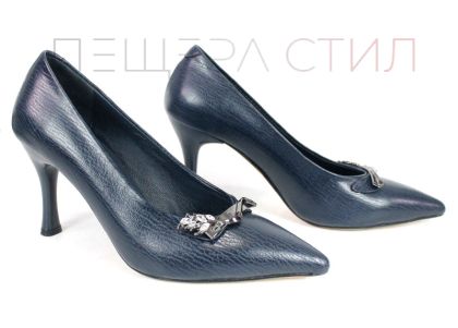 Pantofi eleganți Luxe Éternelle – piele naturală, alb, toc subțire înalt