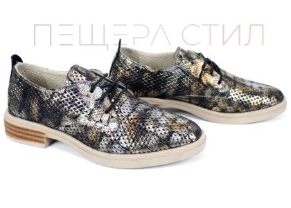 pantofi damă piele perforată vară