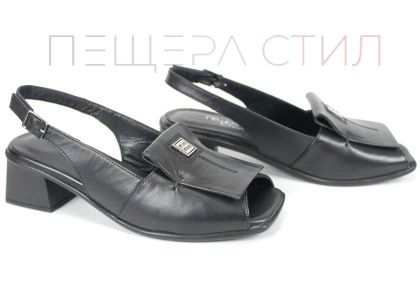 sandale dama elegante negre