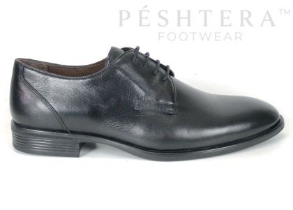 Luca Moretti men's formal shoes in black genuine leather