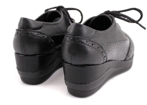 Pantofi dama casual în negru 356 CH