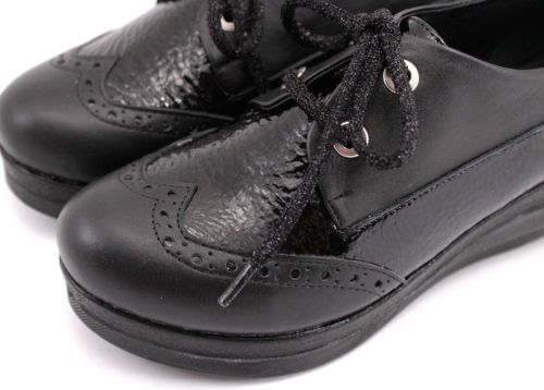 Pantofi dama casual în negru 356 CH