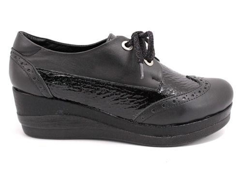 Pantofi dama casual în negru 356 CH