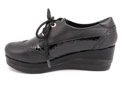 Pantofi dama casual în negru 356 CH