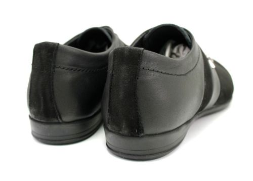 Pantofi casual / eleganti barbati în negru 403 CH