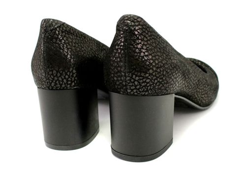 Femei pantofi oficial în negru - model 103n CH