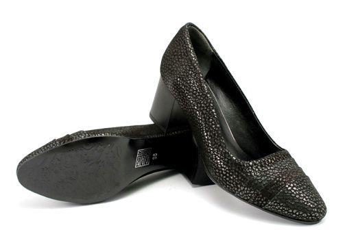 Femei pantofi oficial în negru - model 103n CH
