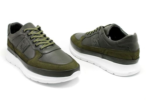 Pantofi sport barbati in verde 2271 ZE