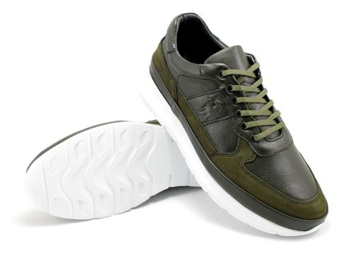 Pantofi sport barbati in verde 2271 ZE