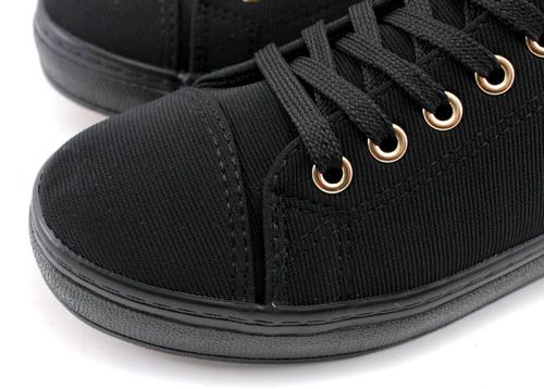 Tenisi pentru femei in negru M-26 CH
