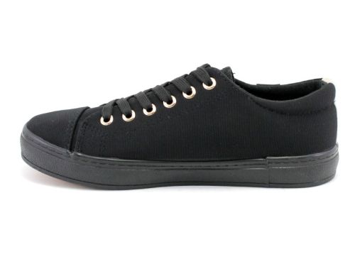Tenisi pentru femei in negru M-26 CH