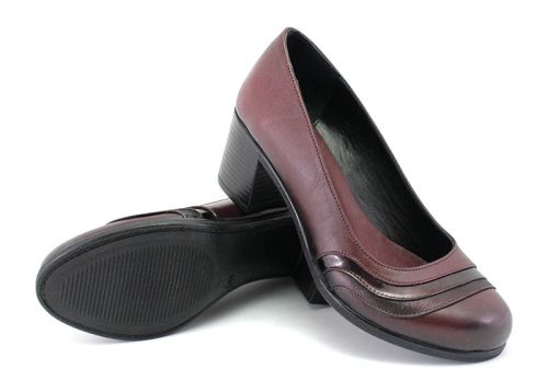 Pantofi casual de damă din piele de calitate - Model Zoe