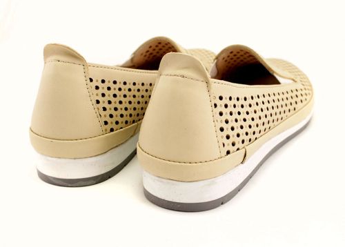 Pantofi casual de dama cu perforație - Model Elitsa.