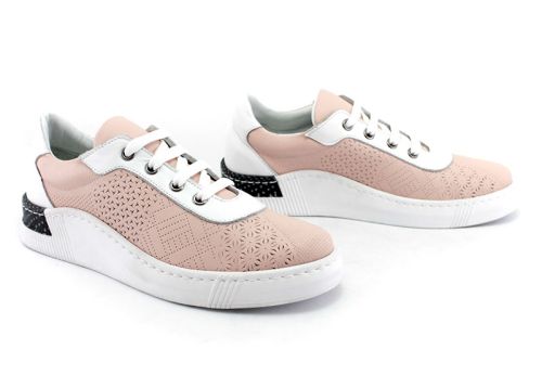 Pantofi casual dama din piele - Model Gerry.