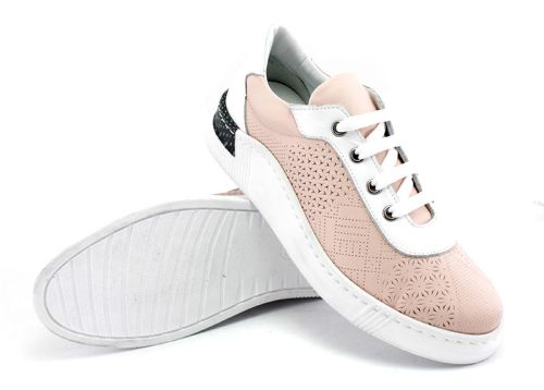Pantofi casual dama din piele - Model Gerry.