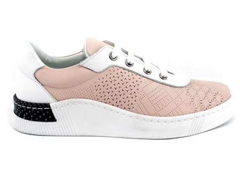 Pantofi casual dama din piele - Model Gerry.