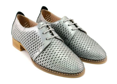 Pantofi casual dama din piele - Model Gloria.