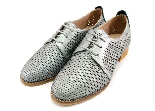 Pantofi casual dama din piele - Model Gloria.