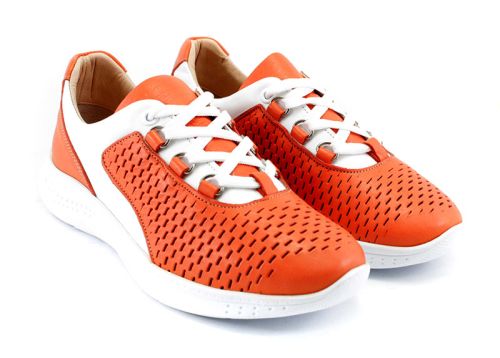 Pantofi sport dama în culoarea rodie - Model Cecil.