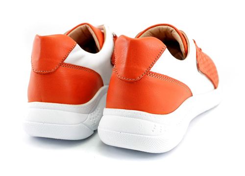 Pantofi sport dama în culoarea rodie - Model Cecil.