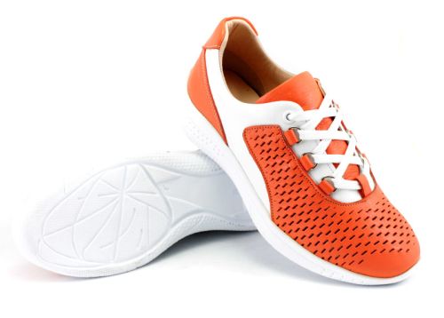 Pantofi sport dama în culoarea rodie - Model Cecil.