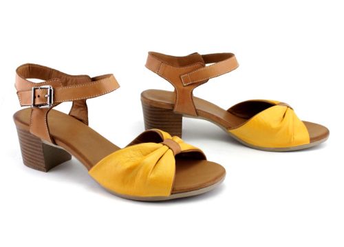 Sandale dama din piele moale - Model Iglika