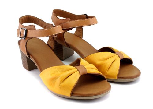 Sandale dama din piele moale - Model Iglika