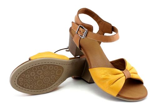 Sandale dama din piele moale - Model Iglika