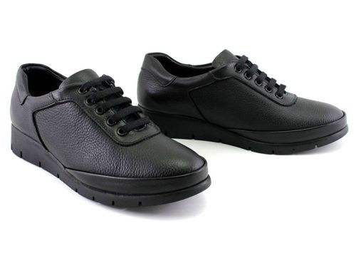 Pantofi casual pentru femei în negru - Model Carmen