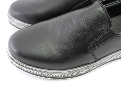 Încălțăminte casual pentru femei în negru - Model Nevada.