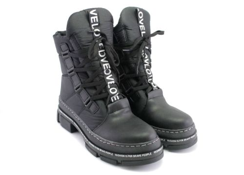 Ghete de damă în negru - Model 0809 CH