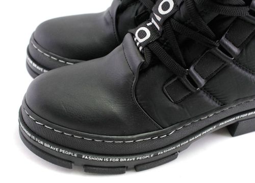 Ghete de damă în negru - Model 0809 CH