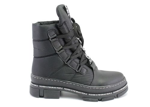 Ghete de damă în negru - Model 0809 CH