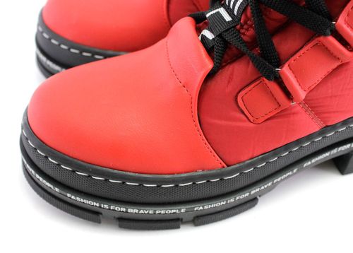 Ghete de damă în roșu - Model 0809 CV