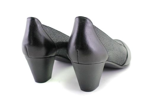 Pantofi casual pentru femei în negru - Model Gladys