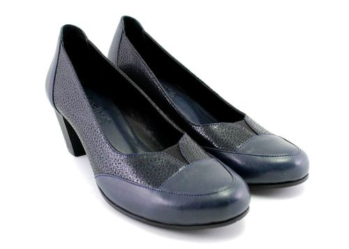 Femei pantofi casual în albastru închis - Model Gladys