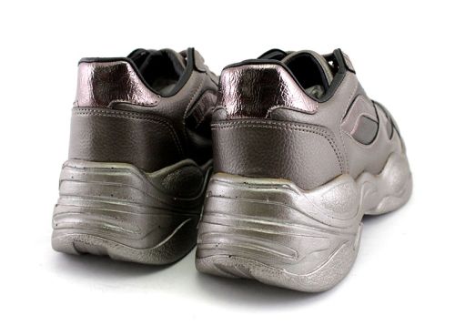 Adidași pentru femei în gri plumb - Model Deria.