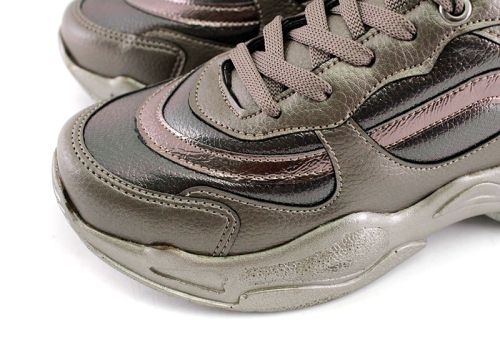 Adidași pentru femei în gri plumb - Model Deria.