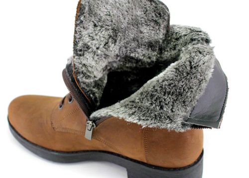 Cizme barbati din piele in maro - model Vigo