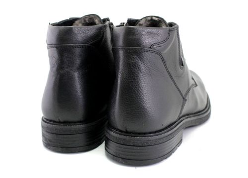 Ghete elegante barbati de culoare neagra - model Jerome