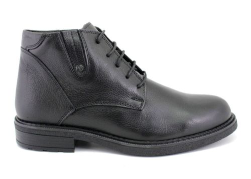 Ghete elegante barbati de culoare neagra - model Jerome