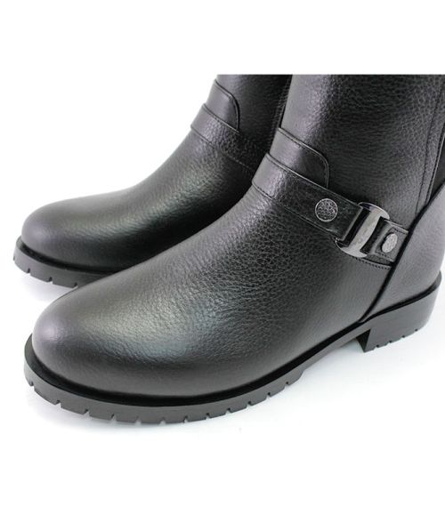 Cizme dama din piele naturală cu fermoar lateral, model Zarina