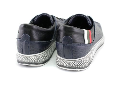 Pantofi sport pentru femei in albastru inchis - Model Irma