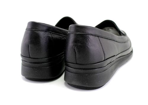 Pantofi de damă din piele moale în bej - Model Zika