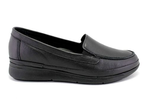 Pantofi de damă din piele moale în bej - Model Zika