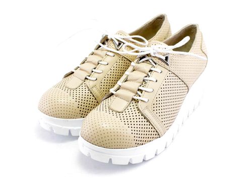 Pantofi dama de vara in bej - Model Vlada.