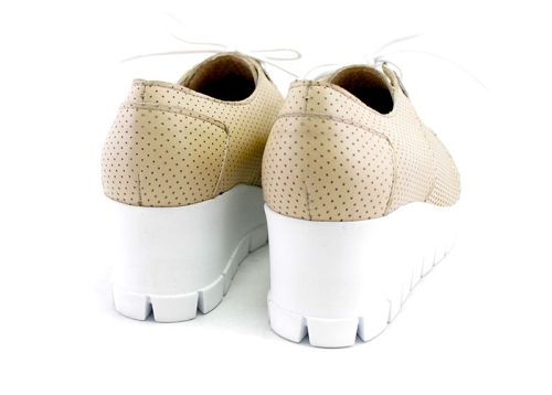 Pantofi dama de vara in bej - Model Vlada.