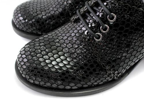 Pantofi de dama din piele in gri - Model Jacqueline