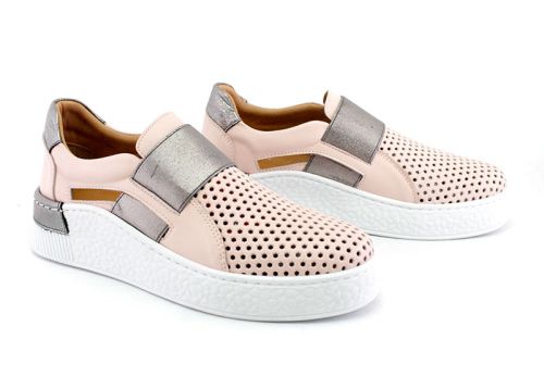 Pantofi sport pentru femei în roz - Model Vasilisa.